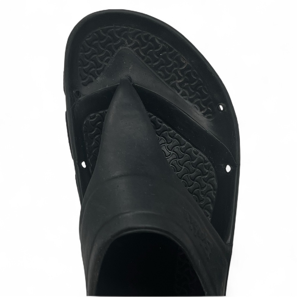 Women’s Birkenstock Birki EVA Flip Flop Black Caribbean Sandal 41 size 10-10 1/2 - Picture 6 of 16